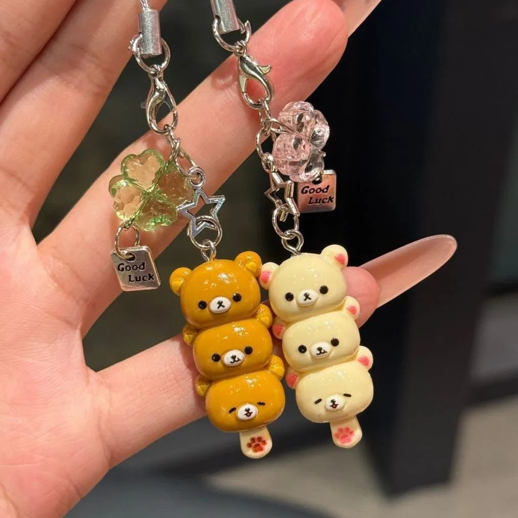 Benkyo Studios // Chibi Bear Photoholder/Bag Strap