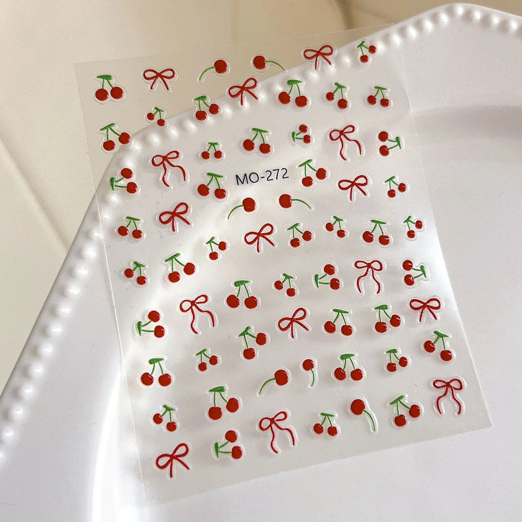 Benkyo Studios // Kawaii Nail Stickers