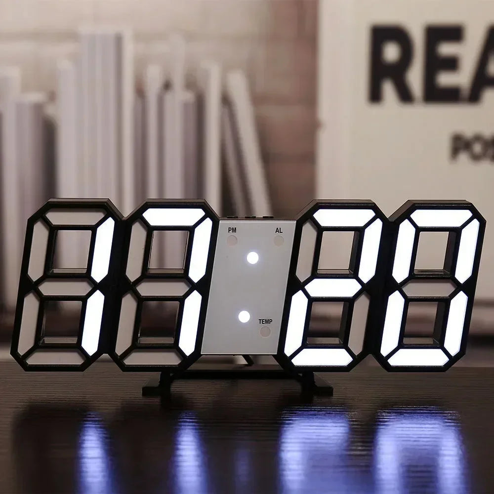 Benkyo Studio // 3D LED Digital Clock