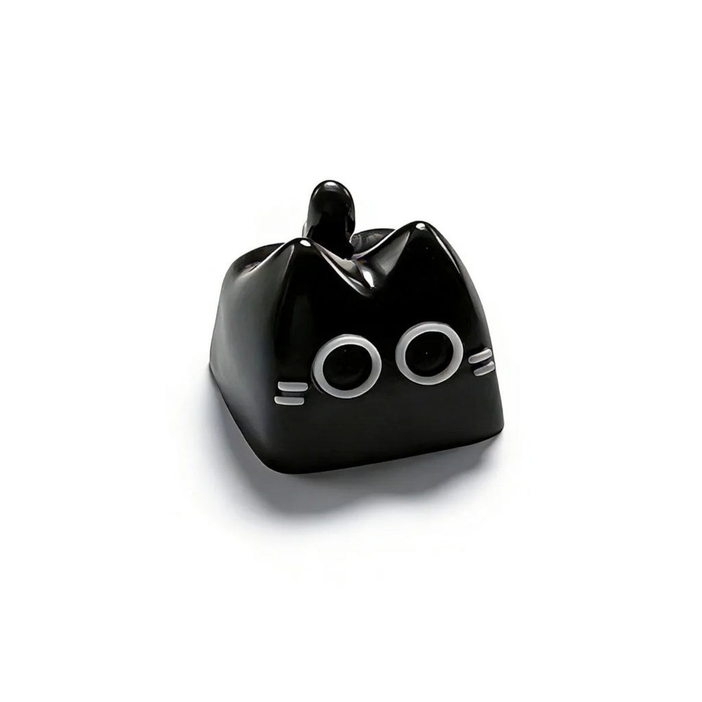 Benkyo Studio // Handmade Neko Keycaps
