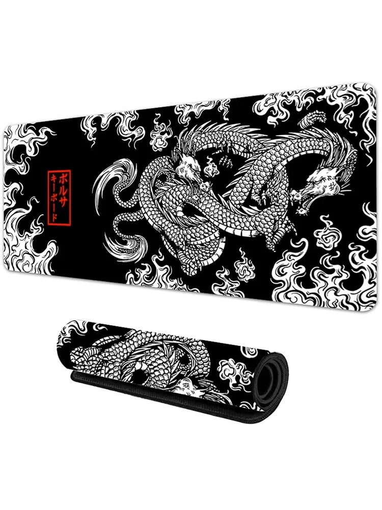 Benkyo Studio // Japanese Dragon Mouse Mats