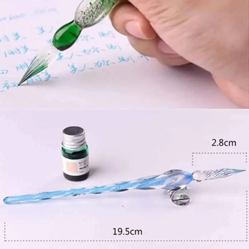 Benkyo Studios // Real Crystal Dipping Pen
