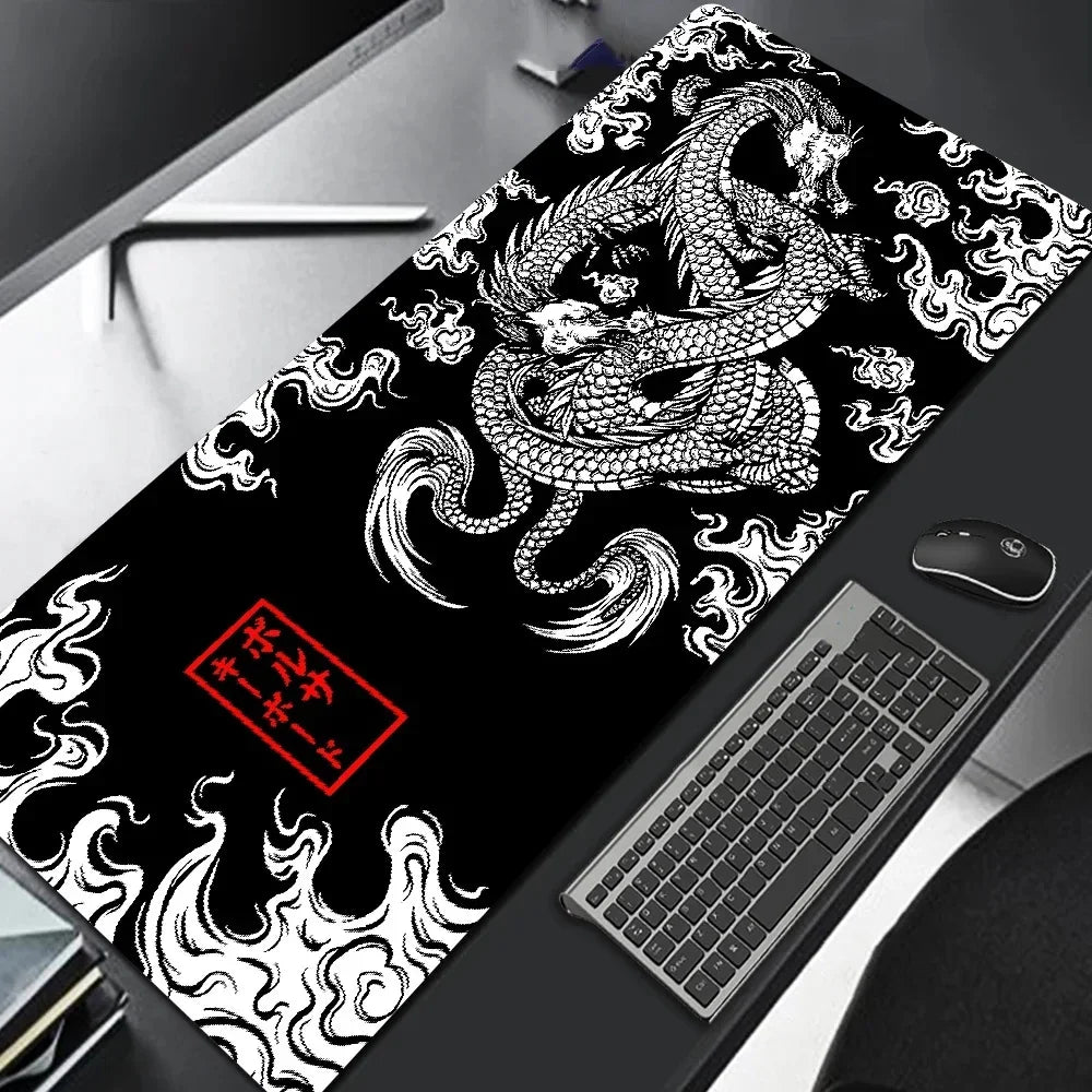 Benkyo Studio // Japanese Dragon Mouse Mats