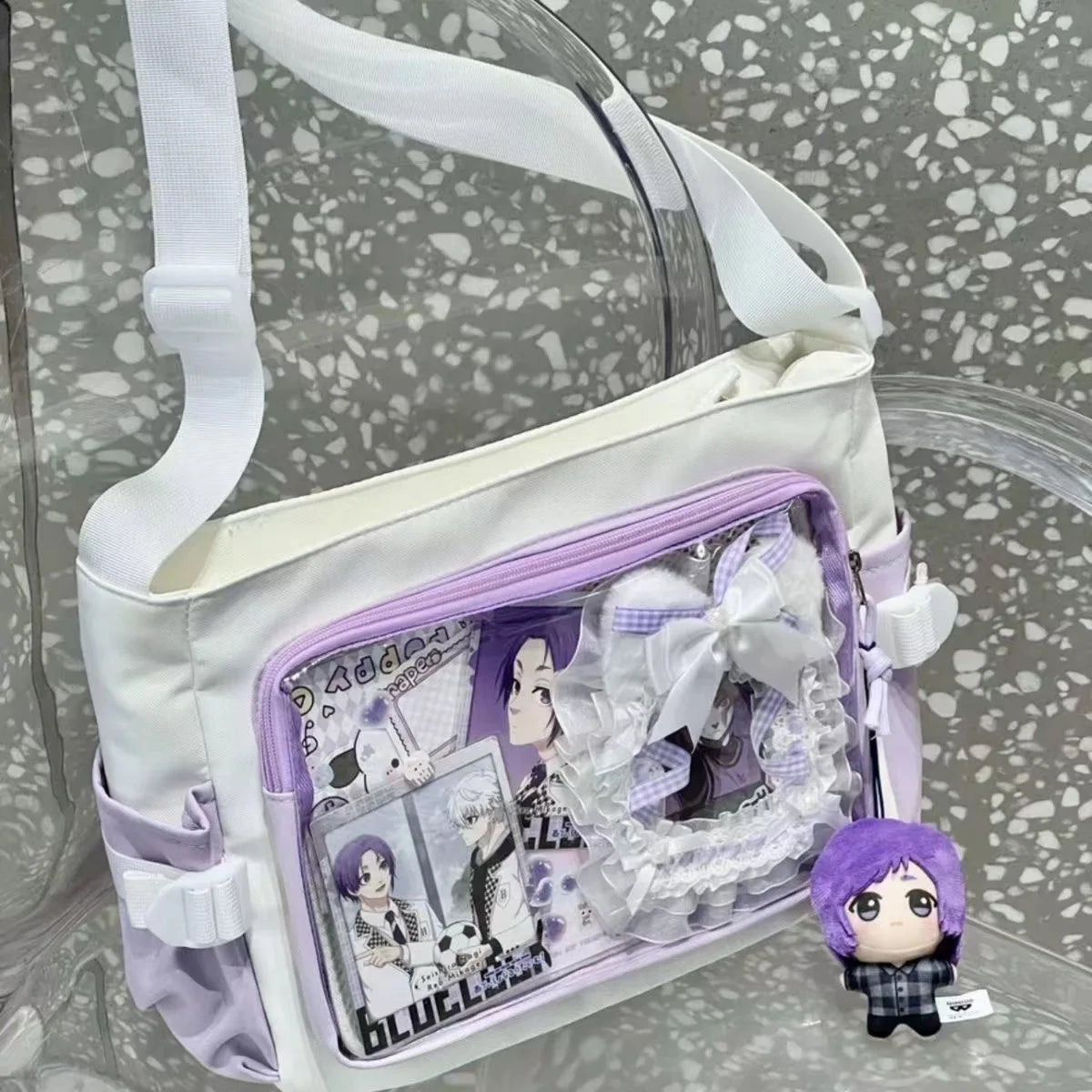 Benkyo Studios // Harajuku JK Transparent Shoulder Bag