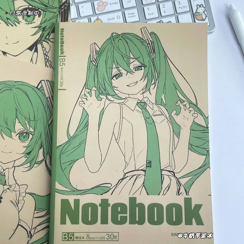 Benkyo Studio // Miku Notebook