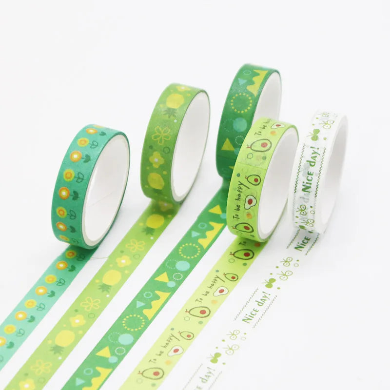 Benkyo Studios // 5 Pack Pastel Washi Tapes