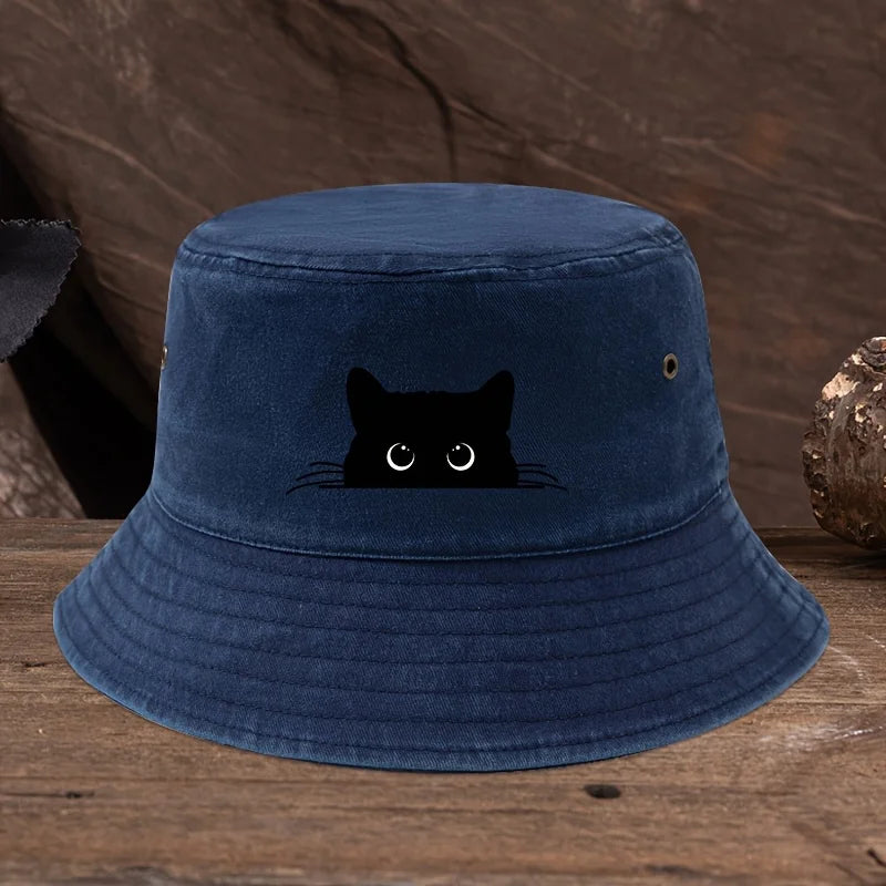 Benkyo Studios // Kuroneko Series | Kuro-chan Bucket Hat