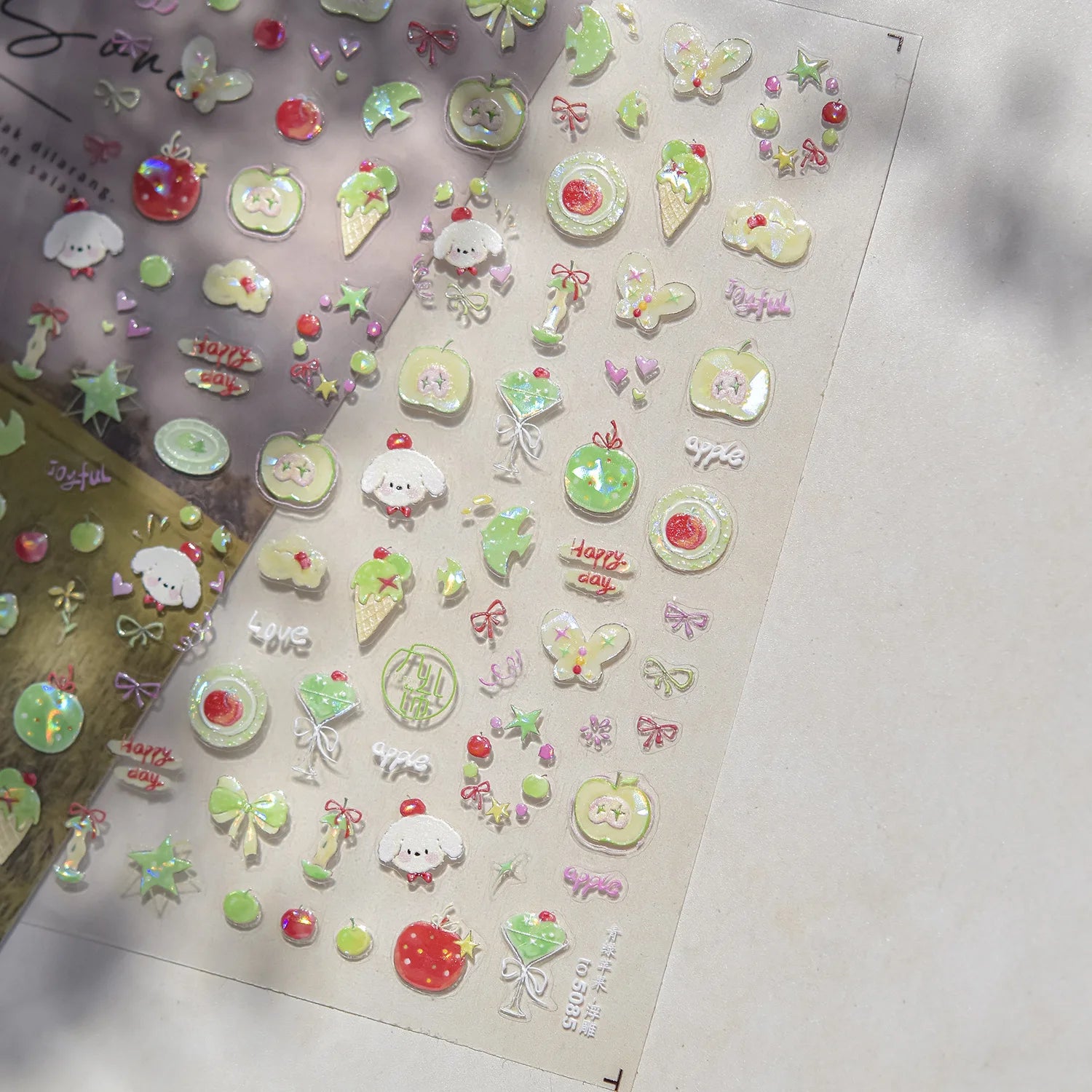 Benkyo Studios // Kawaii Nail Stickers