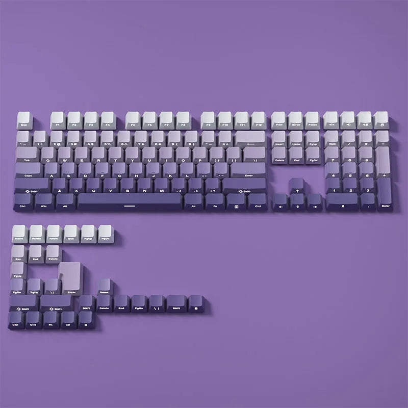 Benkyo Studio // Matte Gradient Keycaps (130 Key)