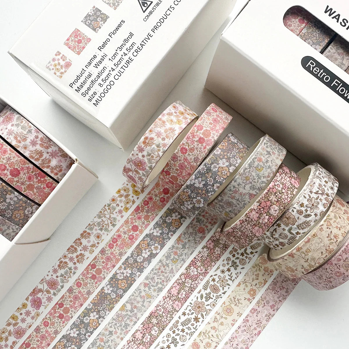 Benkyo Studio // Vintage 8-Pack Washi Palletes