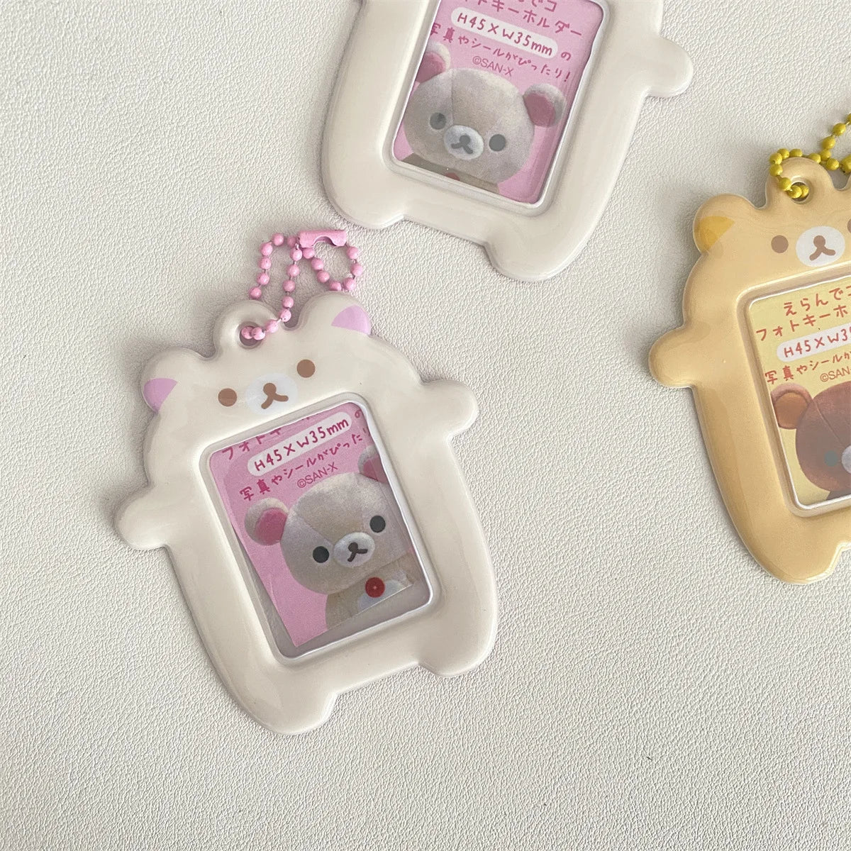 Benkyo Studios // Chibi Bear Photoholder/Bag Strap