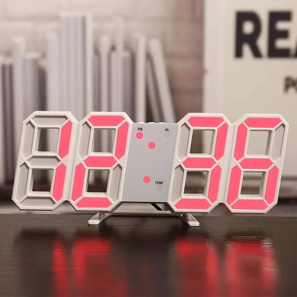 Benkyo Studio // 3D LED Digital Clock
