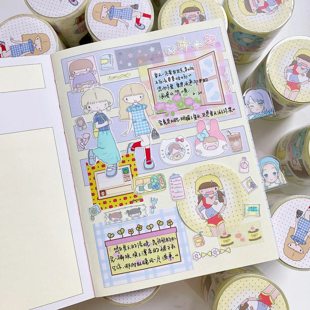 Benkyo Studio // Kawaii Girls Washi Tape