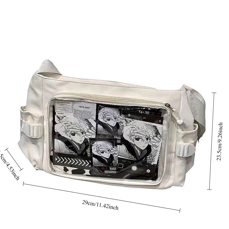Benkyo Studios // Harajuku JK Transparent Shoulder Bag
