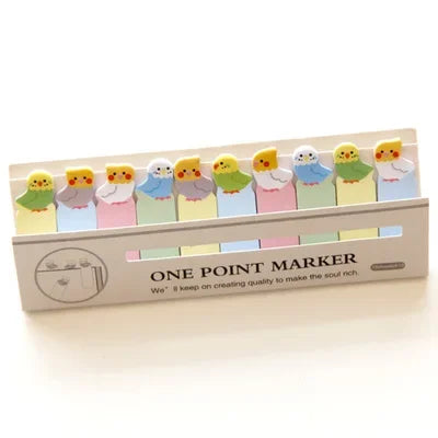 Benkyo Studios // Chibi Animal Mini Post-its