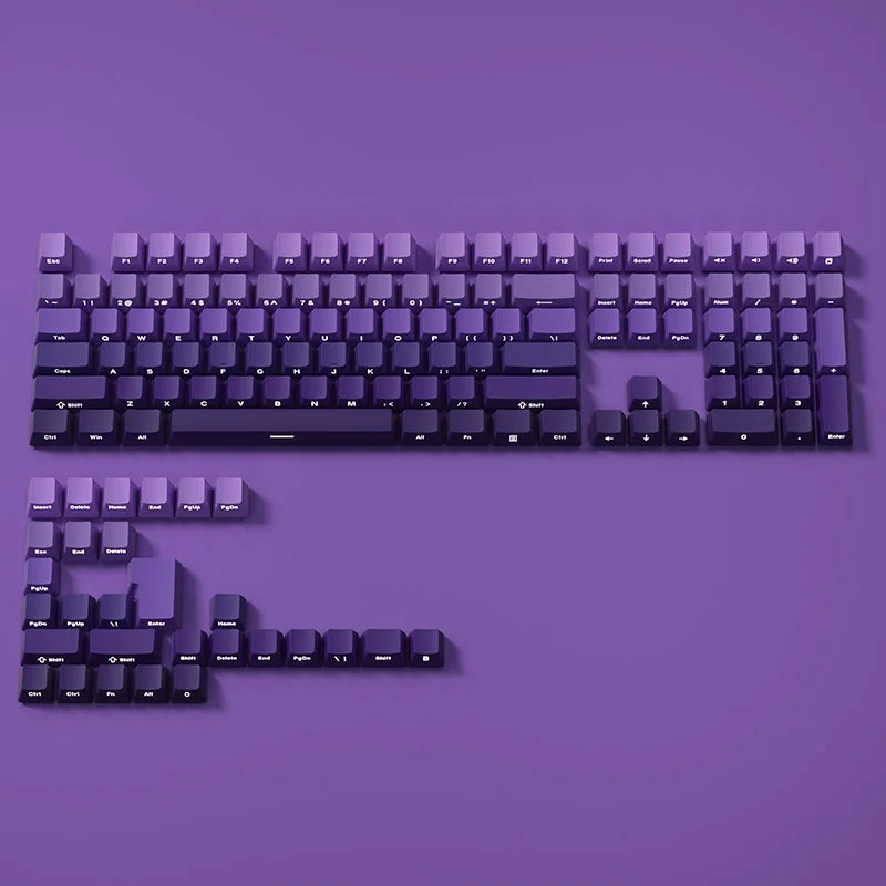 Benkyo Studio // Matte Gradient Keycaps (130 Key)