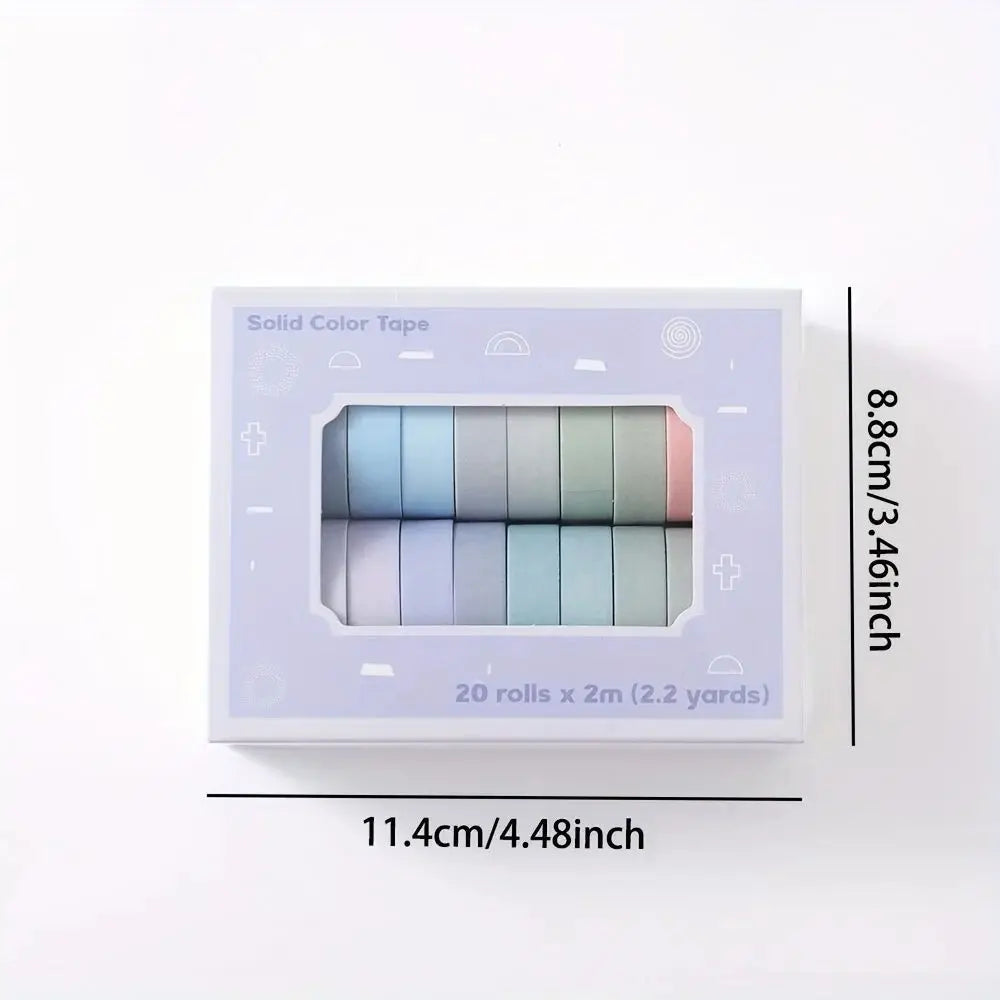 Benkyo Studio // 20-Pack Washi Basics Range