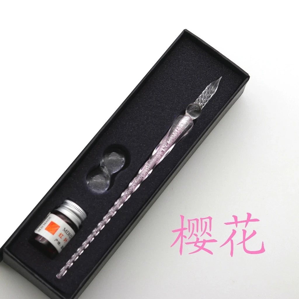 Benkyo Studios // Real Crystal Dipping Pen