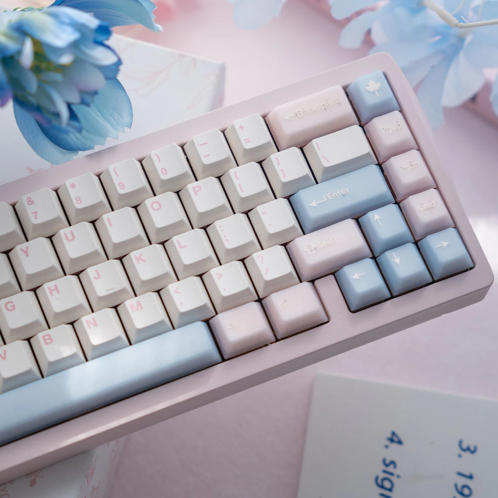 Benkyo Studio // Peachy TS Keycaps