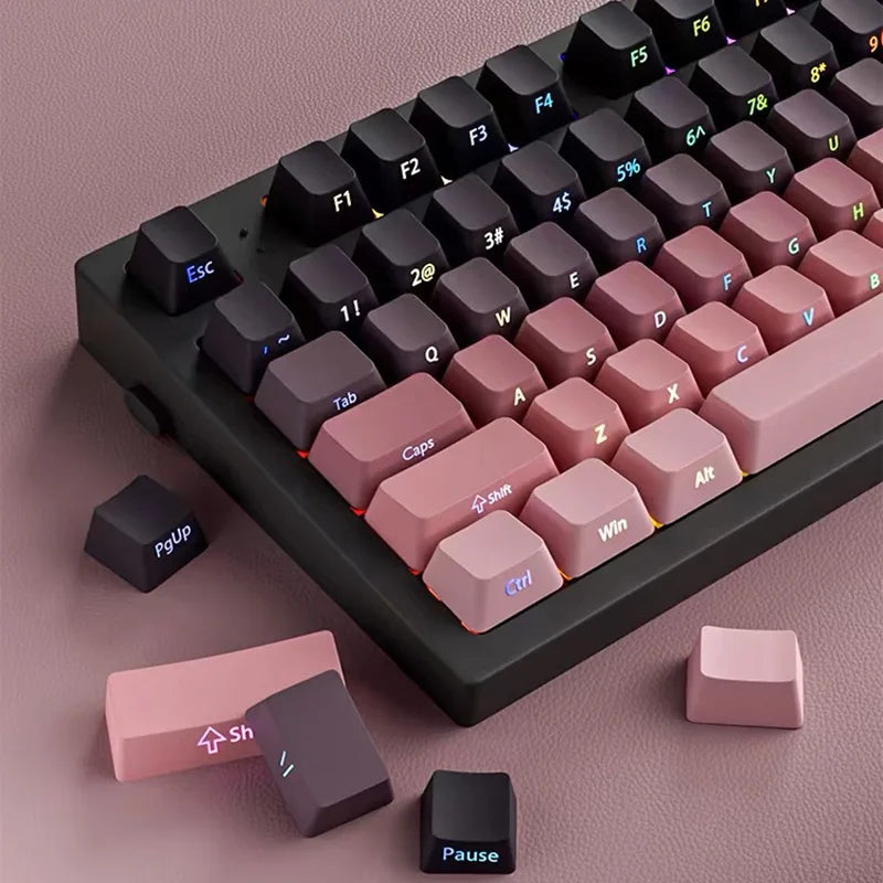 Benkyo Studio // Matte Gradient Keycaps (130 Key)