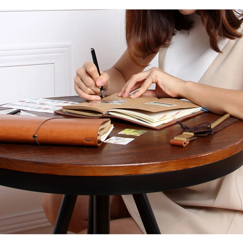 Benkyo Studios // Japanese Real Leather Notebook