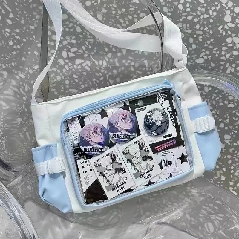 Benkyo Studios // Harajuku JK Transparent Shoulder Bag