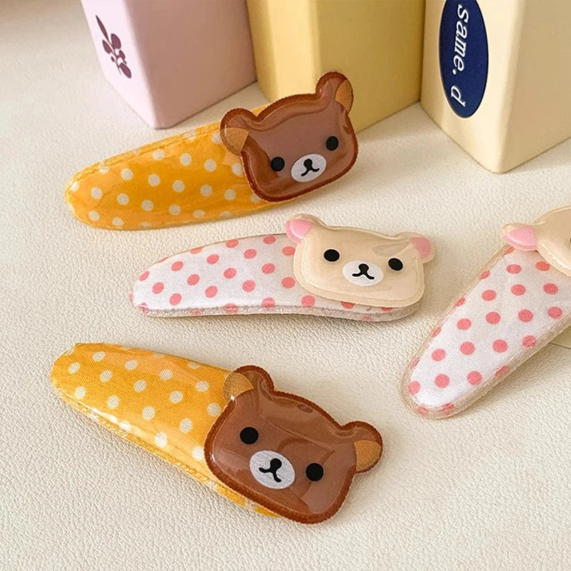 Benkyo Studios // Chibi Bear Hair clips