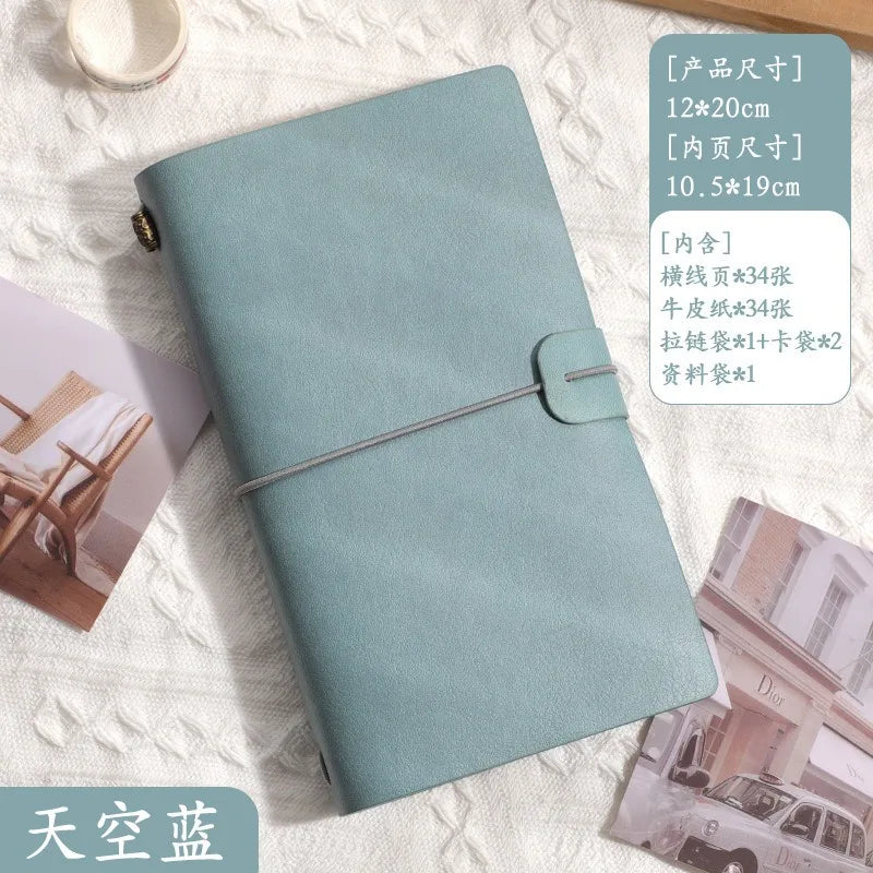 Benkyo Studios // Japanese Real Leather Notebook