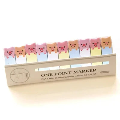 Benkyo Studios // Chibi Animal Mini Post-its