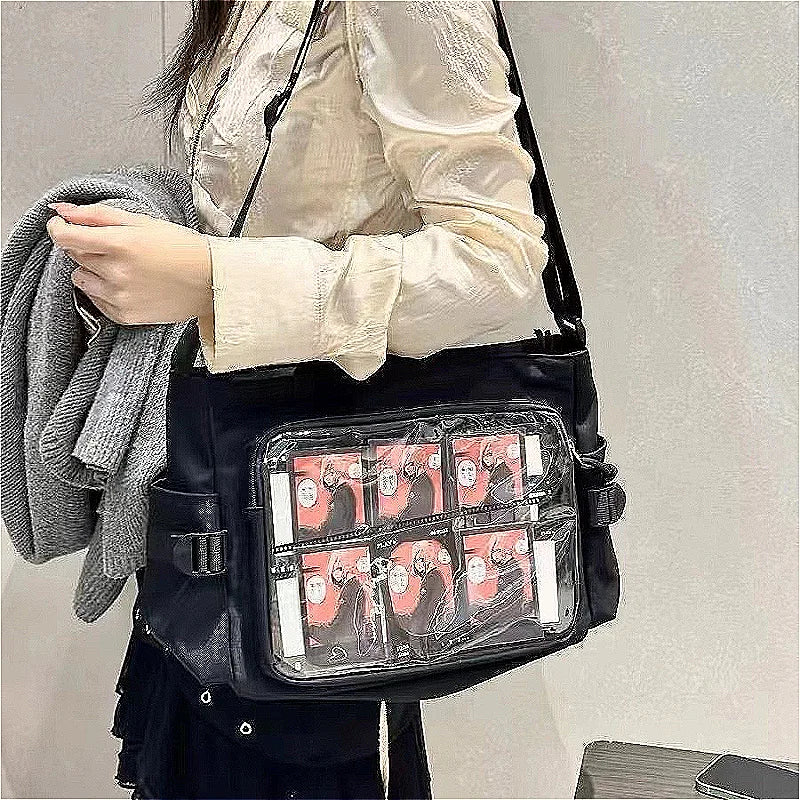 Benkyo Studios // Harajuku JK Transparent Shoulder Bag
