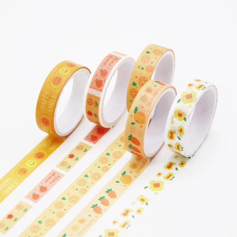 Benkyo Studios // 5 Pack Pastel Washi Tapes
