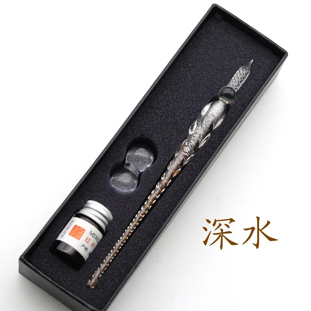 Benkyo Studios // Real Crystal Dipping Pen