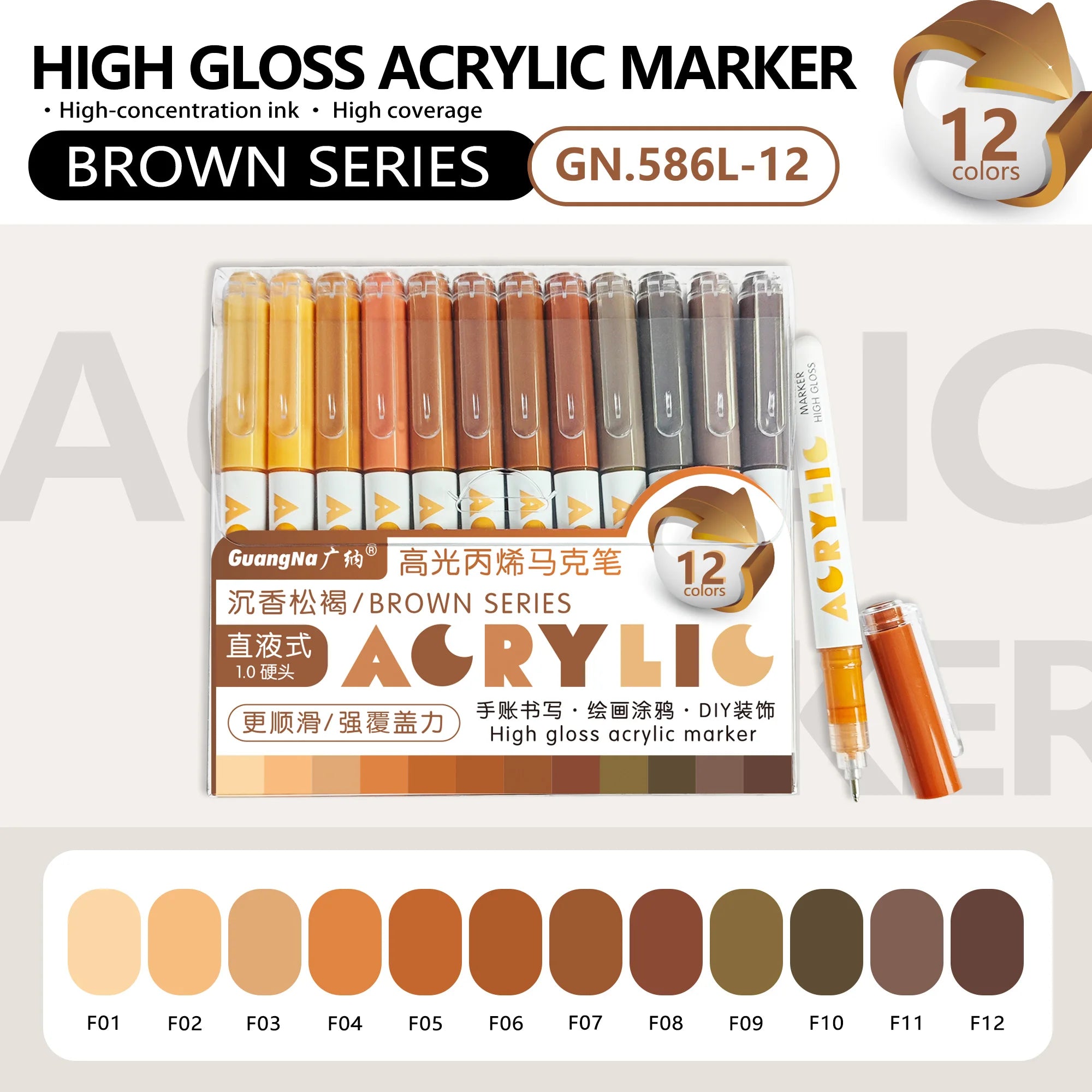 Benkyo Studios // Japanese Acrylic Pens
