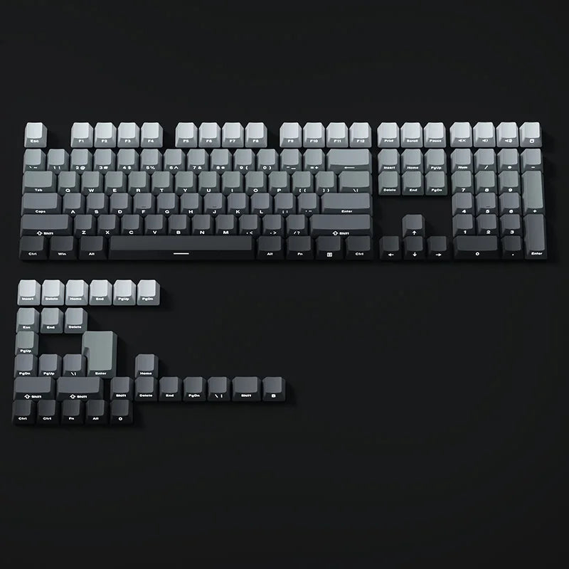 Benkyo Studio // Matte Gradient Keycaps (130 Key)
