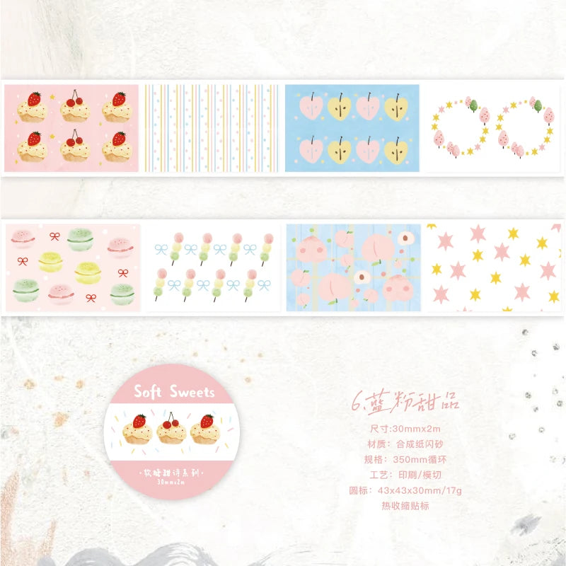 Benkyo Studio // Soft Sweets Washi Portfolio