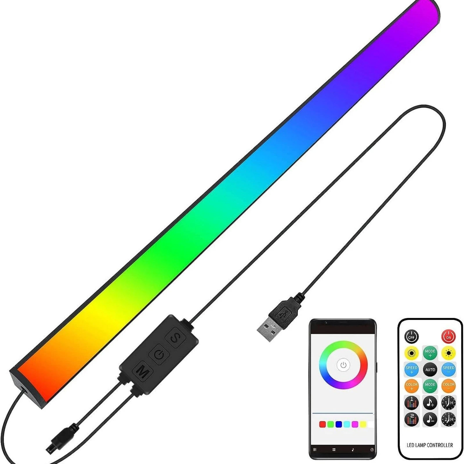Benkyo Studio // 2-in-1 30cm USB Light Bar (Strip)