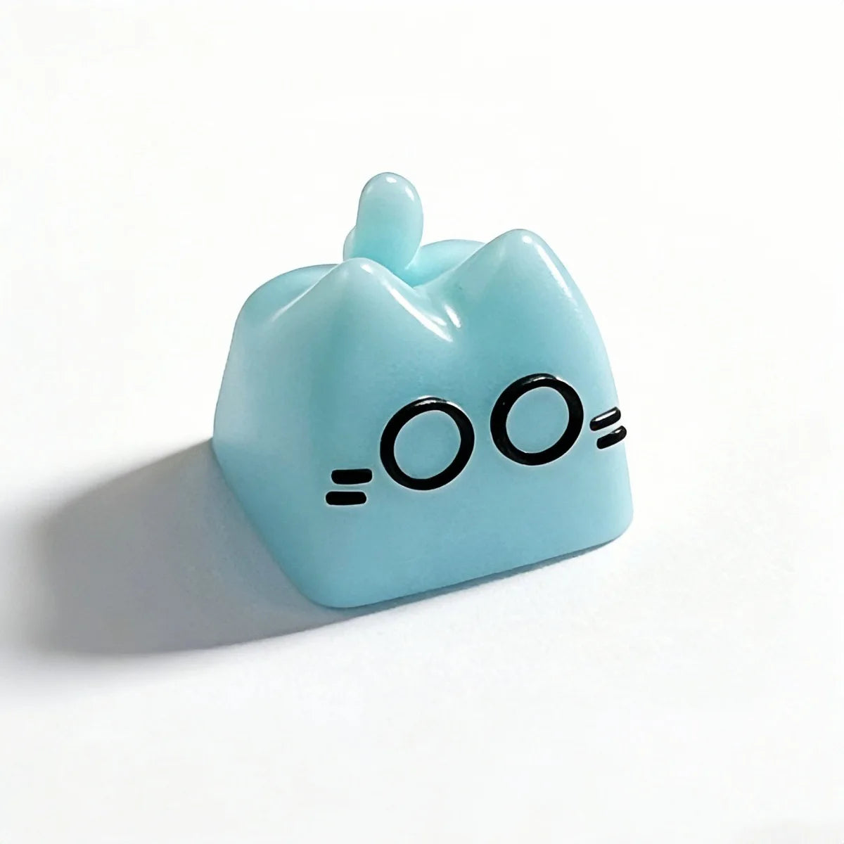 Benkyo Studio // Handmade Neko Keycaps