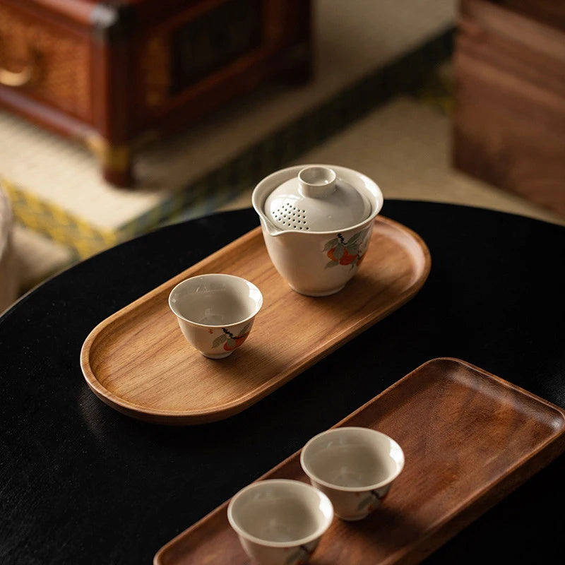 Benkyo Studio // Japanese Wood Mats/Desk Tidy